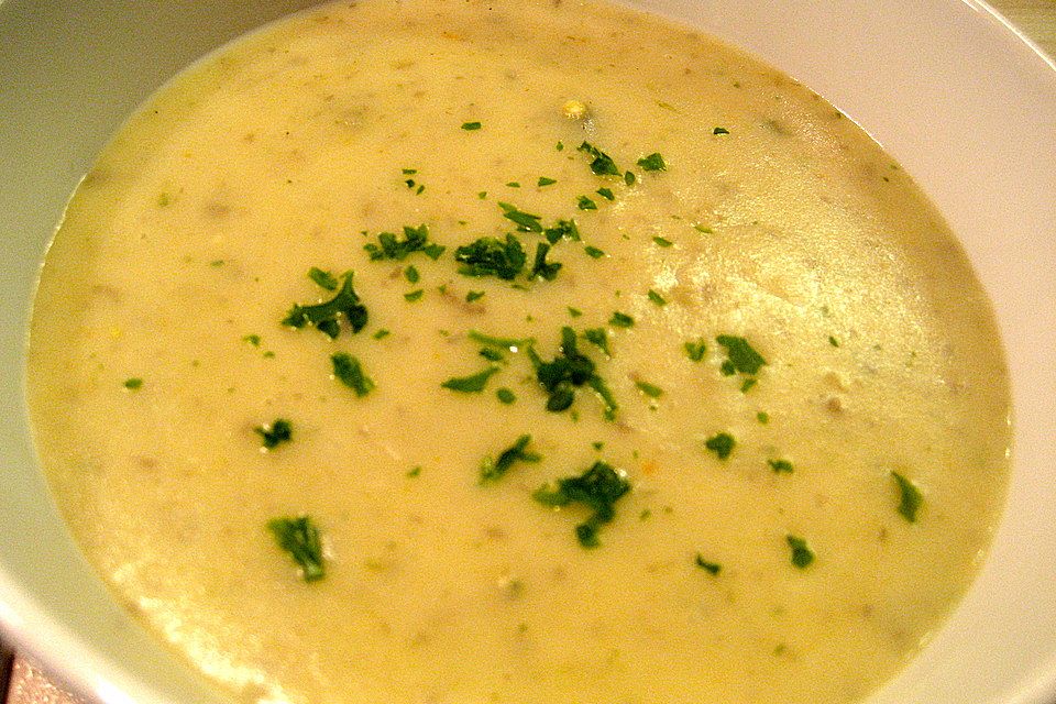 Champignon - Kartoffel - Suppe