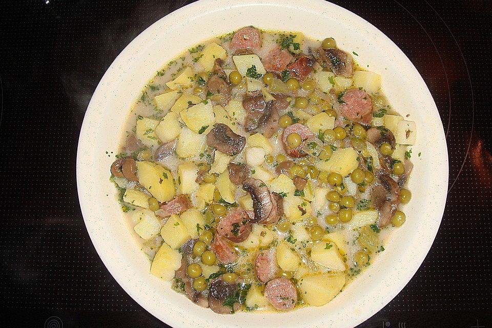 Champignon - Kartoffel - Suppe