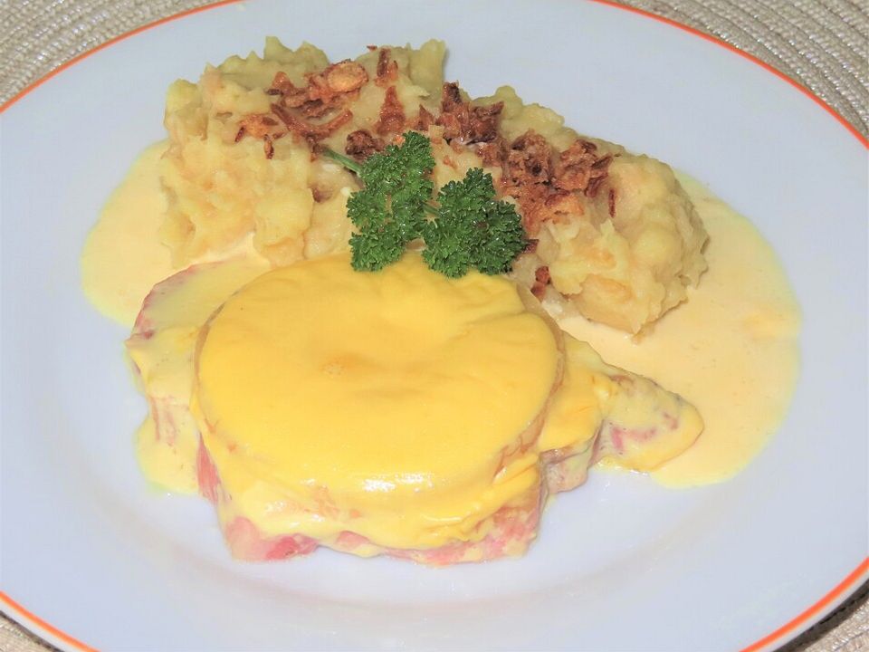 Kasseler mit Ananas in Sauce Hollandaise von ShirleyDiamond| Chefkoch