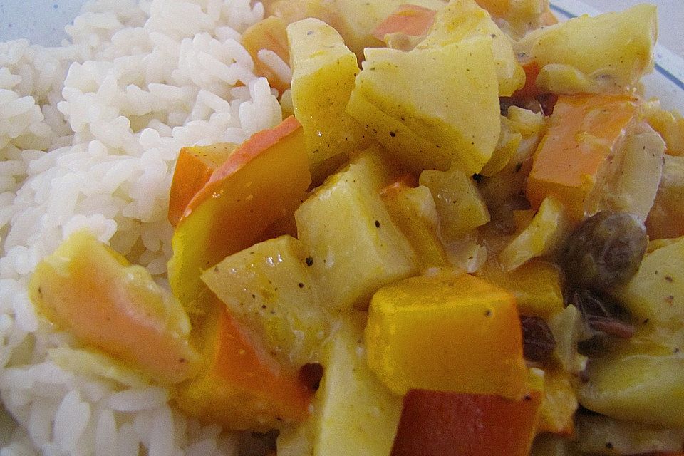 Kürbis - Apfel - Curry