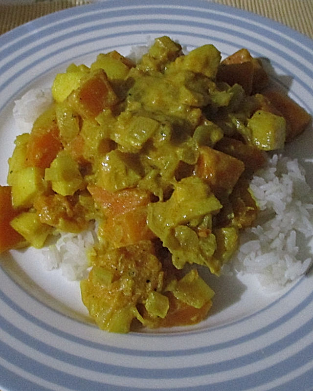 Kürbis - Apfel - Curry