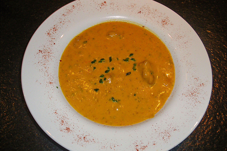 Kürbis-Hack Suppe