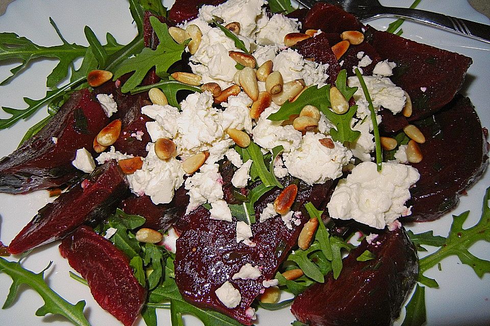 Blackys Rote Bete mit Rucola