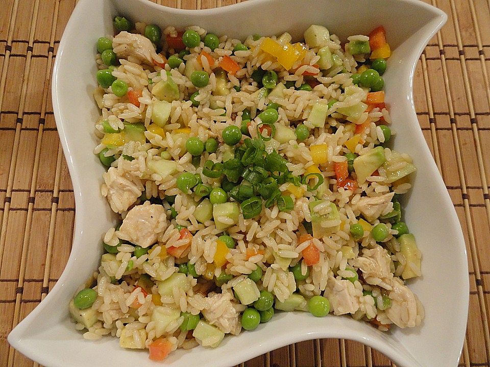 Reissalat mit Avocado und Hähnchenbrust von simu-61| Chefkoch