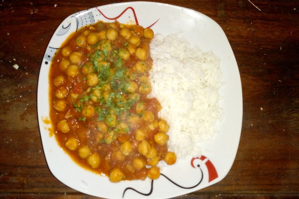 Kichererbsen-Curry Chana Masala