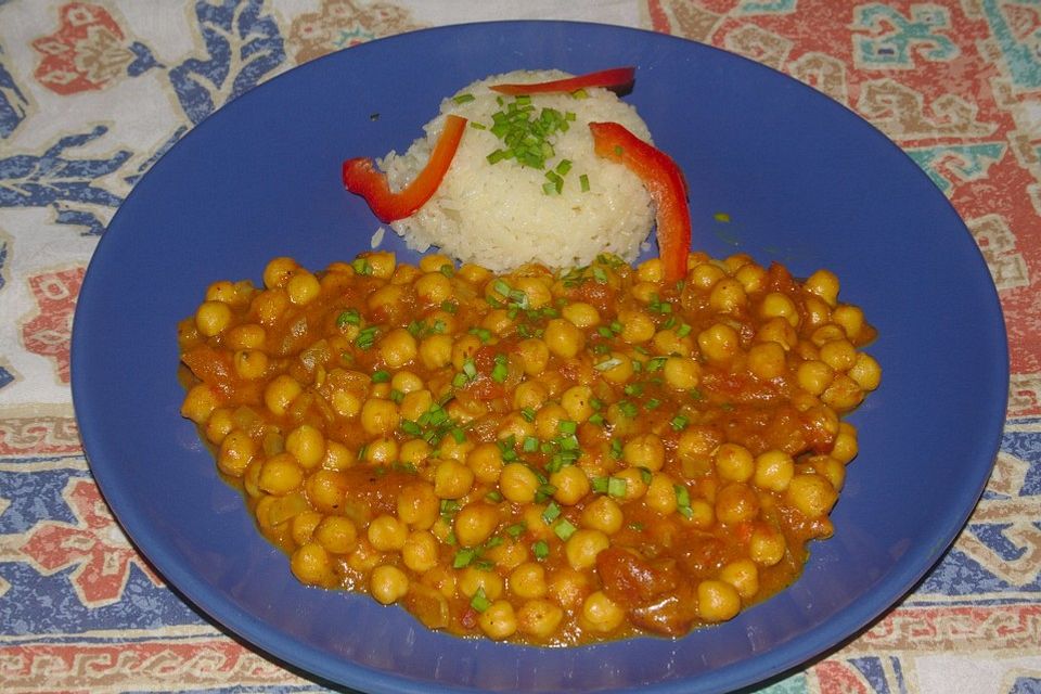 Kichererbsen-Curry Chana Masala