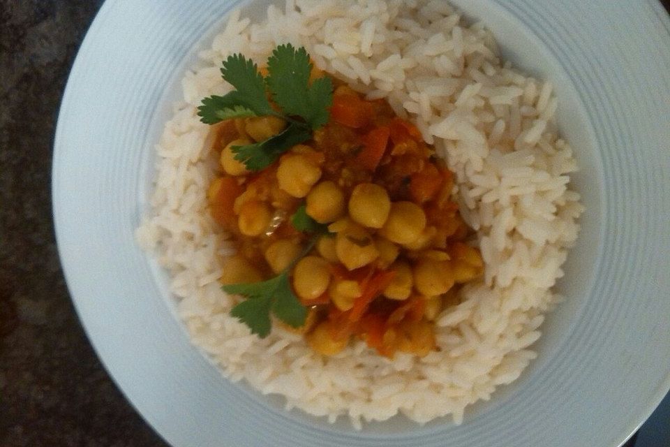 Kichererbsen-Curry Chana Masala