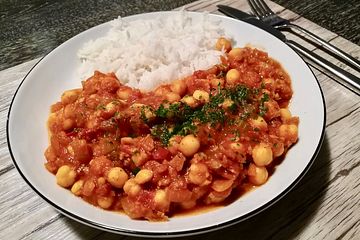 Kichererbsen-Curry Chana Masala