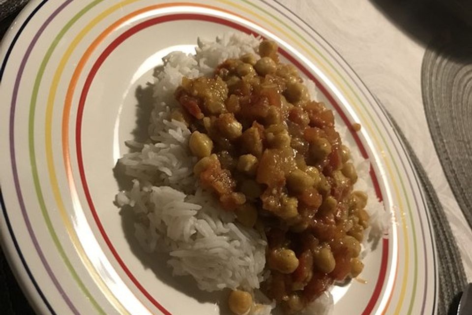 Kichererbsen-Curry Chana Masala