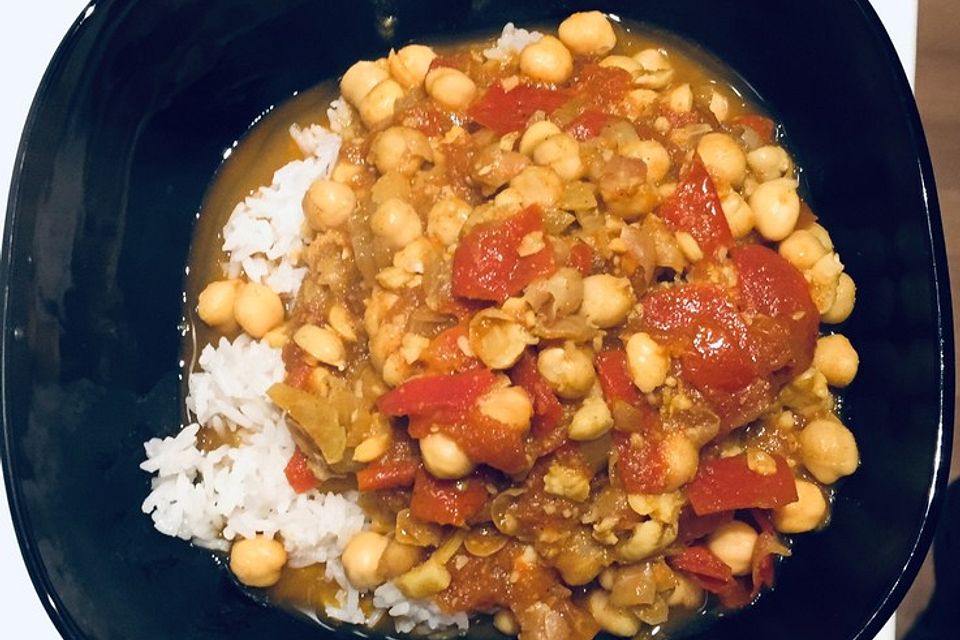 Kichererbsen-Curry Chana Masala