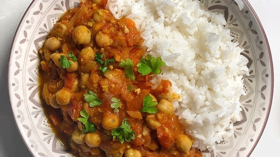 Kichererbsen-Curry