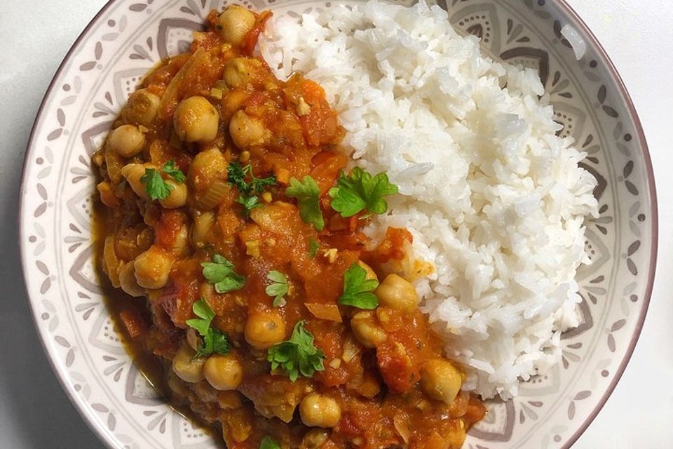 Kichererbsen-Curry Chana Masala