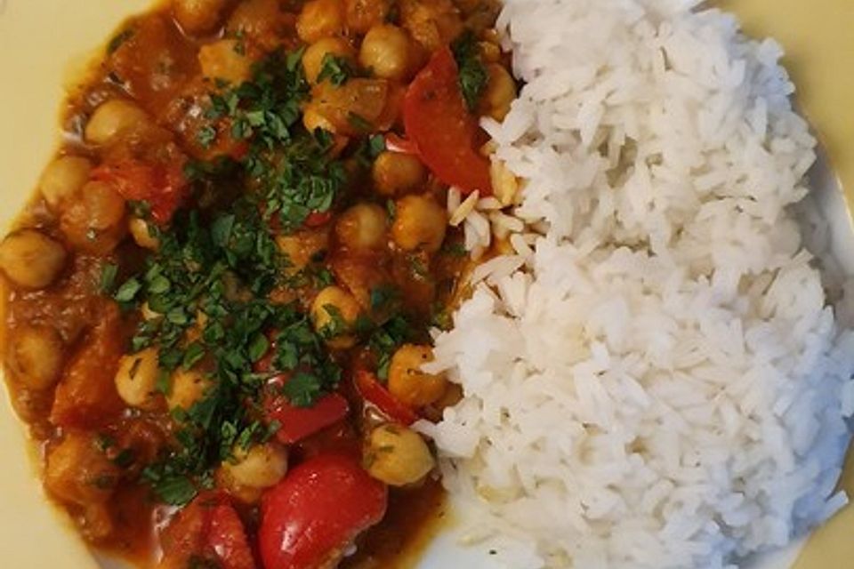 Kichererbsen-Curry Chana Masala