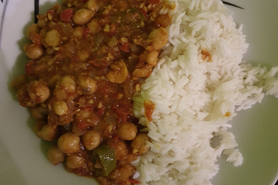 Kichererbsen-Curry Chana Masala