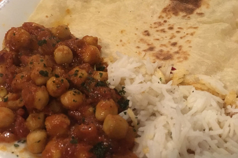 Kichererbsen-Curry Chana Masala