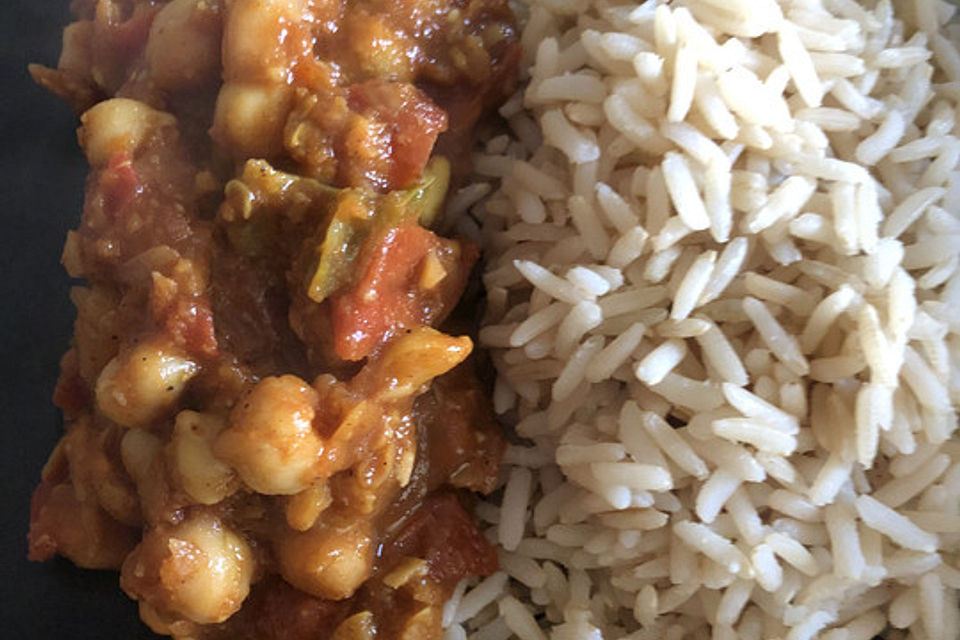 Kichererbsen-Curry Chana Masala