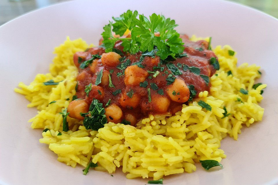 Kichererbsen-Curry Chana Masala