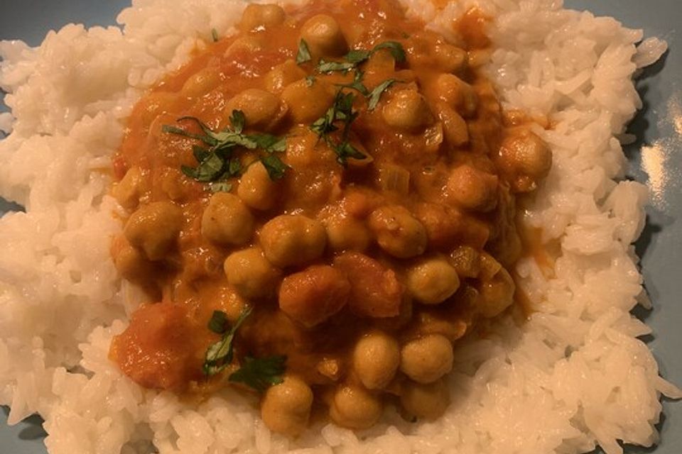 Kichererbsen-Curry Chana Masala