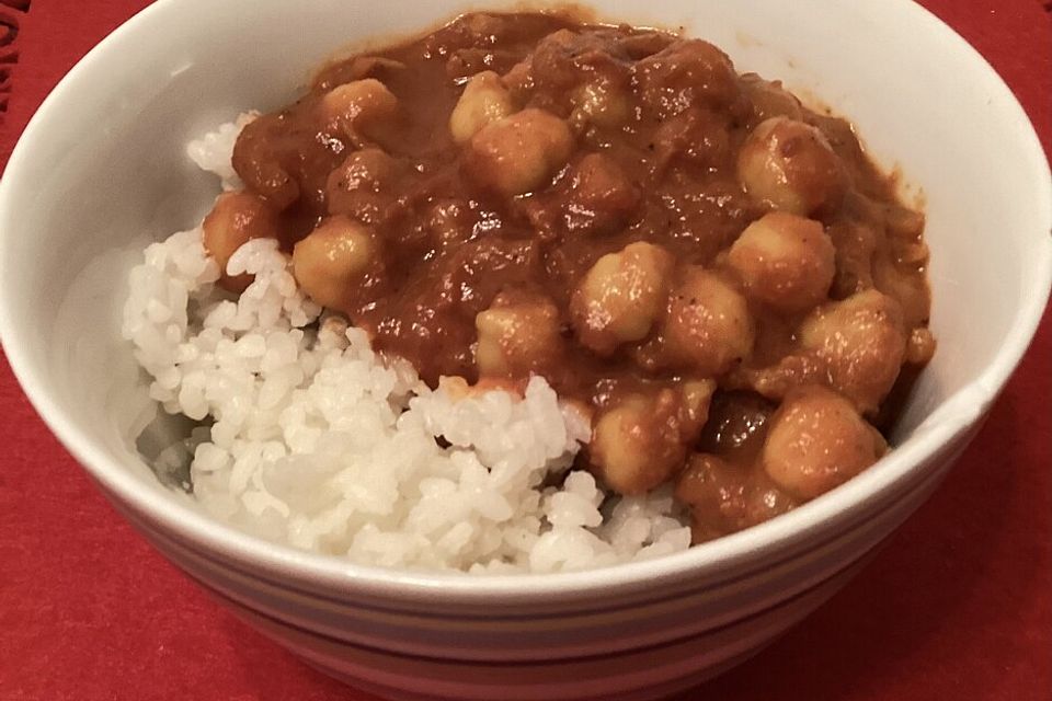 Kichererbsen-Curry Chana Masala