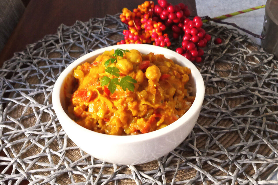 Kichererbsen-Curry Chana Masala