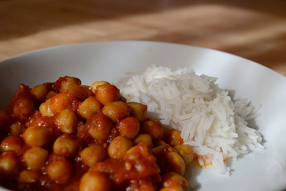 Kichererbsen-Curry Chana Masala