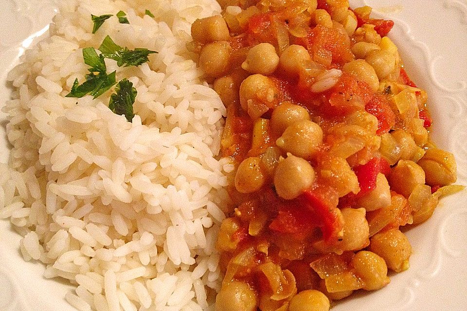 Kichererbsen-Curry Chana Masala