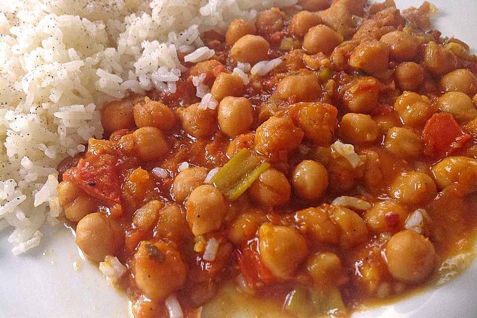 Kichererbsen-Curry Chana Masala