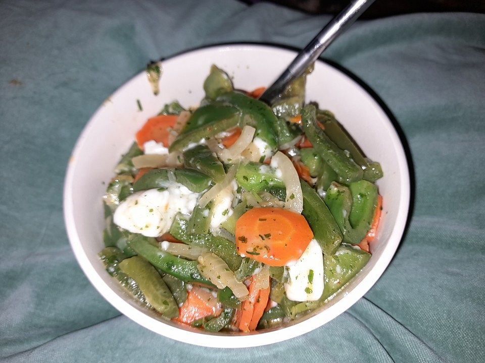 Paprikapfanne mit Feta von astuke| Chefkoch