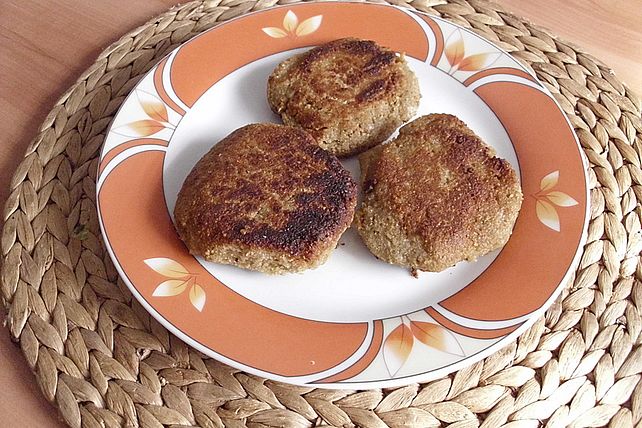 Grünkernbratlinge mit Möhren und Sellerie von Molina29| Chefkoch