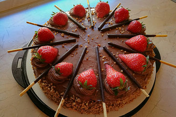 Erdbeer-Schokoladen Torte