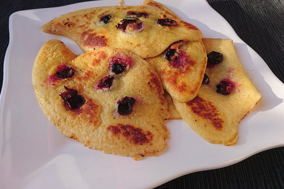 Blaubeer-Pancakes Blaubeer-Pancakes