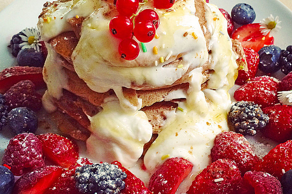 Blaubeer-Pancakes Blaubeer-Pancakes
