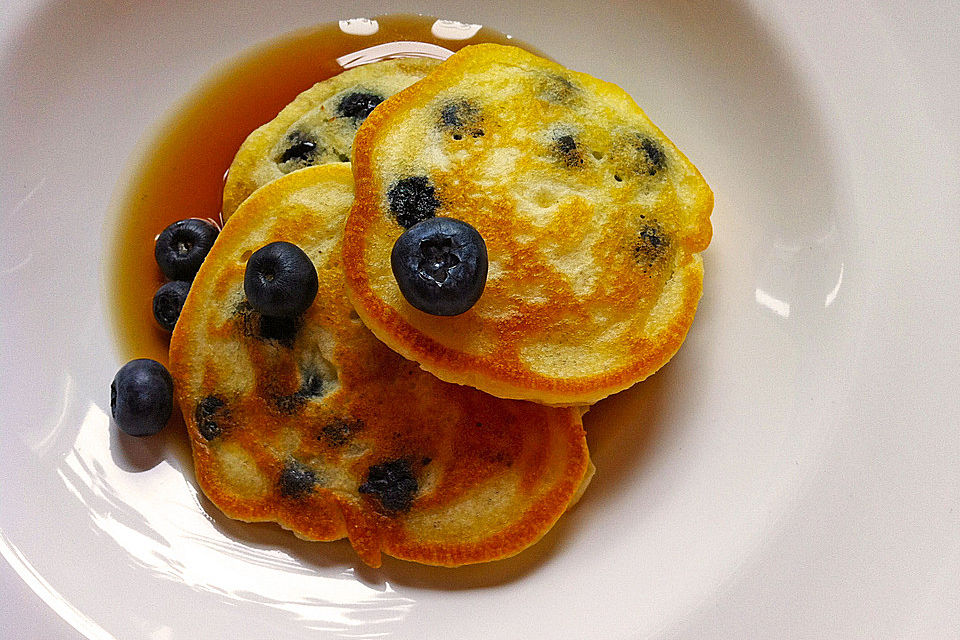 Blaubeer-Pancakes Blaubeer-Pancakes