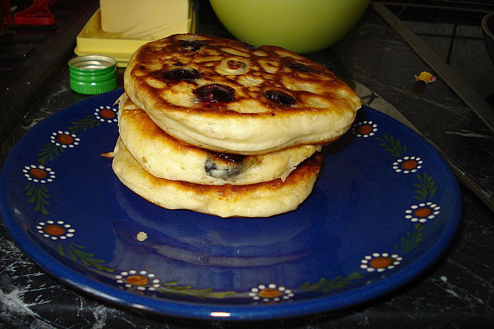 Blaubeer-Pancakes Blaubeer-Pancakes