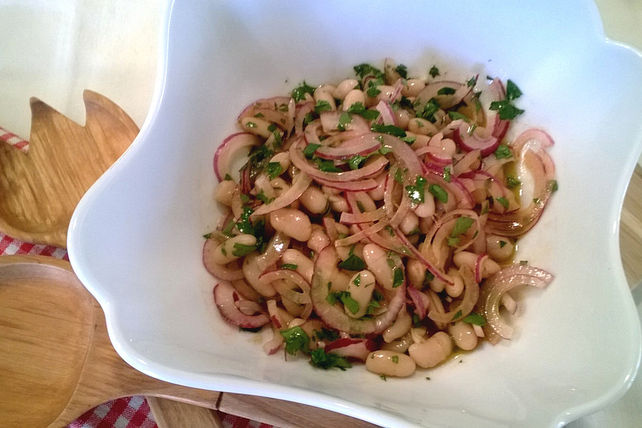 Piyaz - weißer türkischer Bohnensalat| Chefkoch