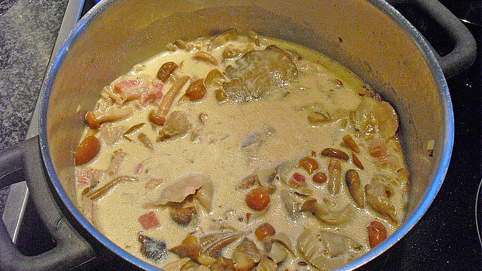 Speck-Champignon-Sauce von stefan030182 Speck-Champignon-Sauce von stefan030182