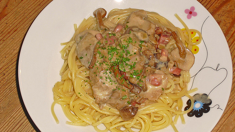 Speck-Champignon-Sauce von stefan030182 Speck-Champignon-Sauce von stefan030182