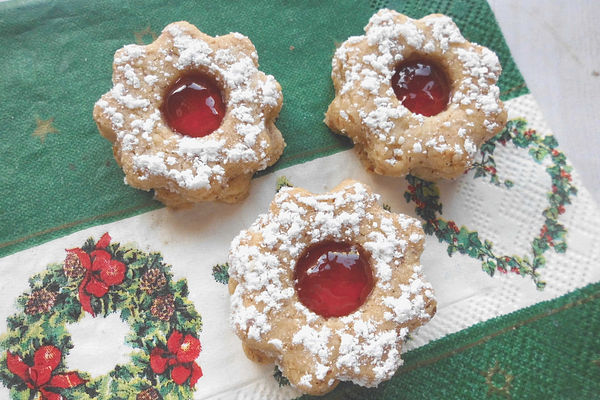 Gefüllte Mandelplätzchen von leggerlegger | Chefkoch