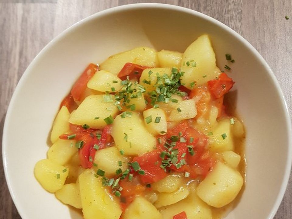 Paprika-Kartoffel Gemüse von LuzieLiesel| Chefkoch