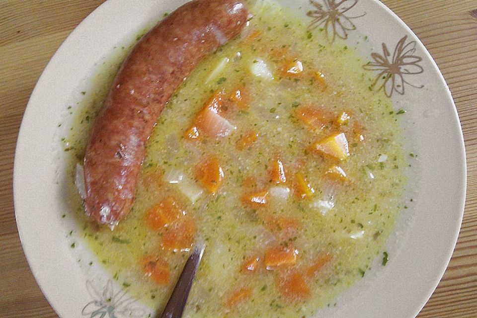 Schnelle Gemüsesuppe