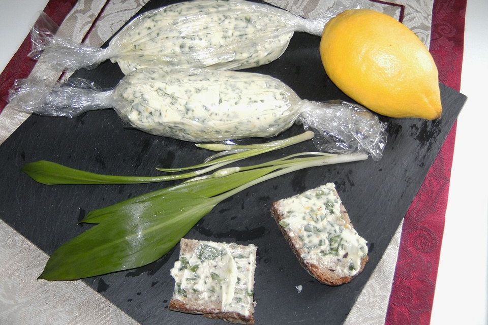 Bärlauch-Zitronen-Butter