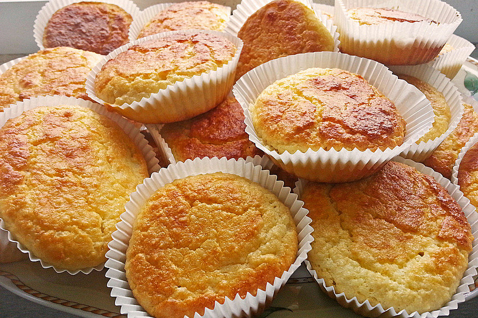 Zitronenmuffins Low Carb