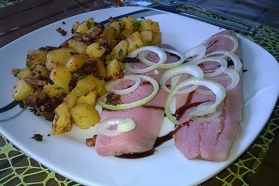 Matjes in Sherry - Rotwein - Marinade