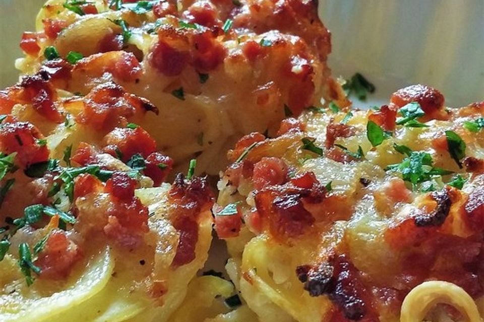 Spaghetti-Carbonara-Muffins