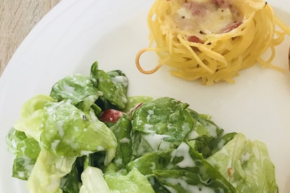 Spaghetti-Carbonara-Muffins