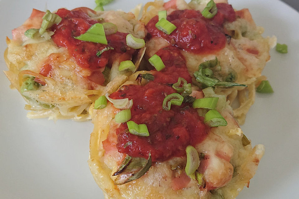 Spaghetti-Carbonara-Muffins