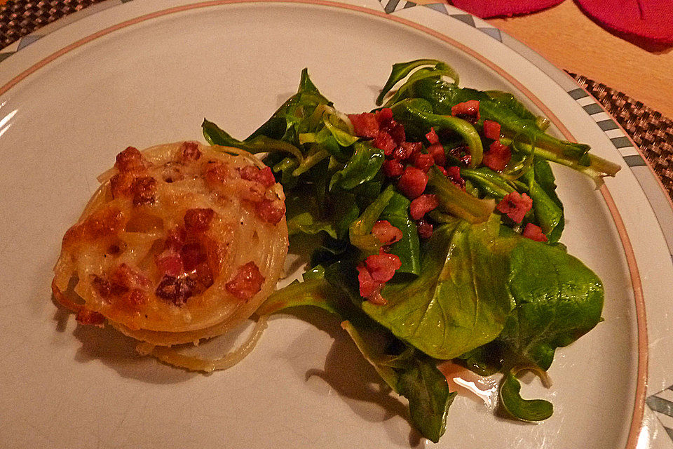 Spaghetti-Carbonara-Muffins