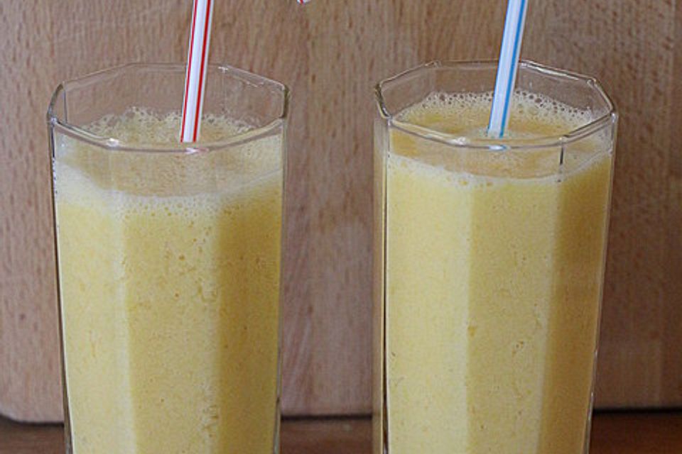 Mango-Buttermilch Smoothie