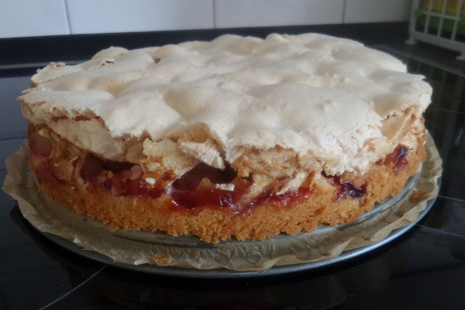 Apfel-Baiser Torte von Heike