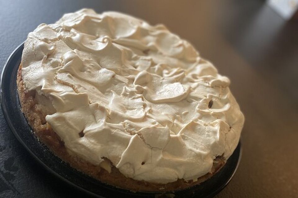 Apfel-Baiser Torte von Heike